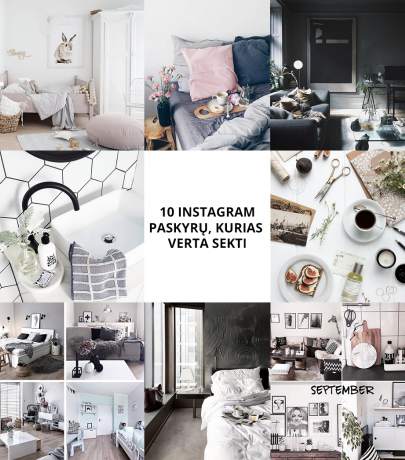 10 Instagram paskyrų, kurias verta sekti