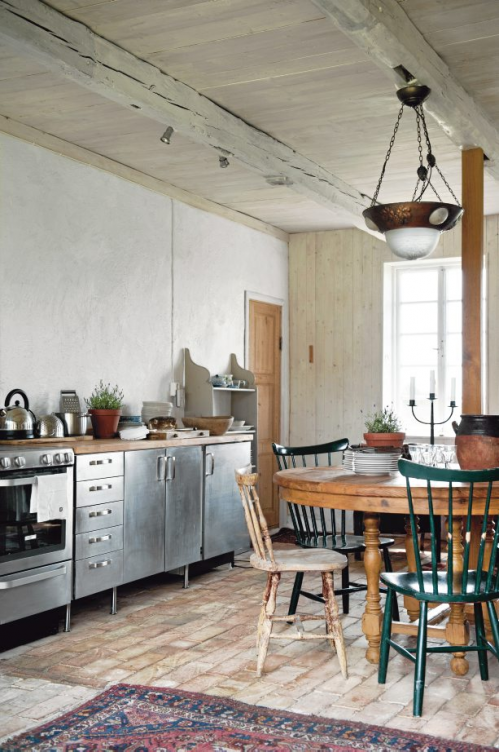 rural kitchen interior