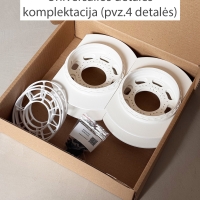 Priglaistoma detalė dūmų jutikliui