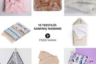 10 tekstilės gaminių namams
