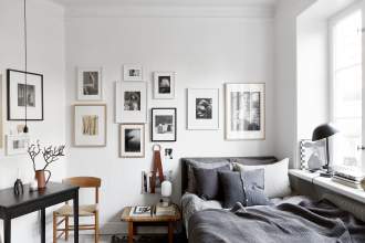 20 sq.m apartment in Stockholm - Scandinavian stylishness