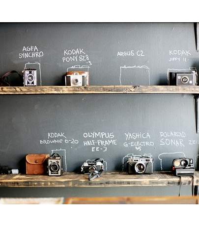 Piešimo lenta (blackboard) interjere