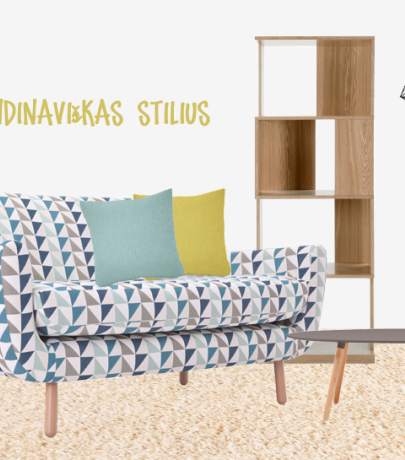 Moodboard - interjero stiliai