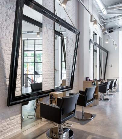 Hairdressing salon interior