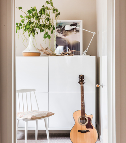 Gitara kaip interjero detalė