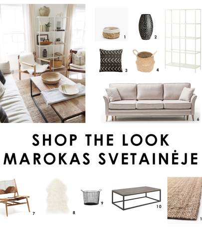 Shop the look - Marokas ir Boho svetainėje!