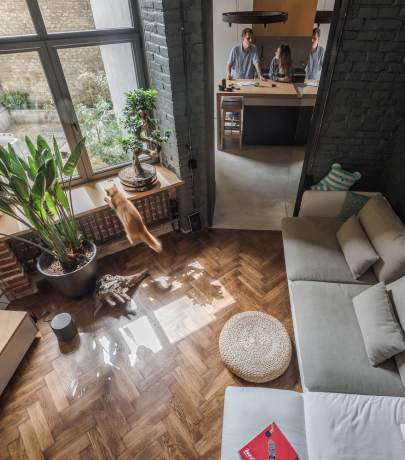 35 sq.m apartment transformation in Poland