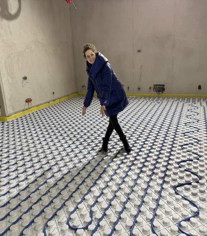 Grindinis šildymas - darėme patys!