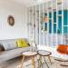 25 sq.m apartment interior in paris