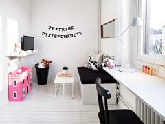 Scandinavian style flat interior