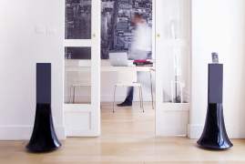 Audio, video equipment in interior