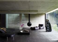 Audio, video equipment in interior