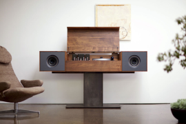 Audio, video equipment in interior