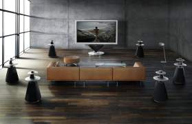 Audio, video equipment in interior