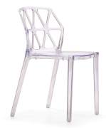 Permatomos kėdės (ghost chair) 