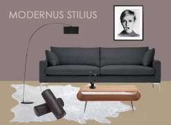 Moodboard - interjero stiliai