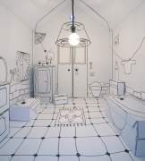 Drawings on the walls