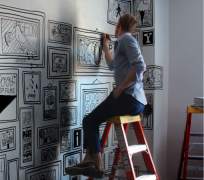 Drawings on the walls