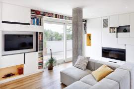 Penthouse apartment interior