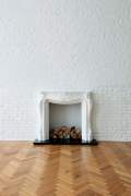 White bricks and tiles