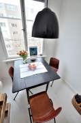 Kitchen table at the window