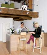 Lofto stiliaus butas Amsterdame
