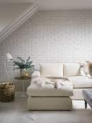 White bricks and tiles