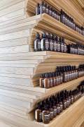 Aesop parduotuvių interjeras