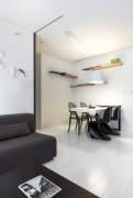 Extremely modern and minimalistic flat