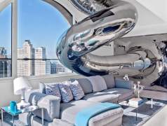 Skyhouse - penthouse interjeras