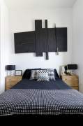 Paintings in bedroom
