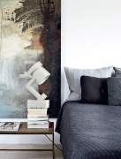 Paintings in bedroom