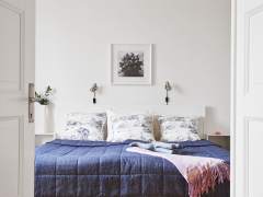 Paintings in bedroom
