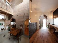 House-shaped interior elements