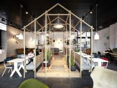 House-shaped interior elements