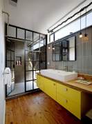 Industrial bathroom design