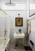 Industrial bathroom design