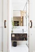 Industrial bathroom design