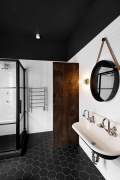Industrial bathroom design