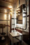 Industrial bathroom design