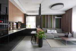 Dark colors at home