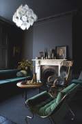 Dark interior design