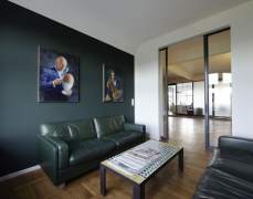 Dark interior design
