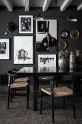 Dark interior design