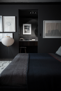 Dark interior design