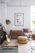 Guitar display at home