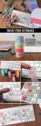 Washi tape ideas for home