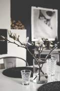 Glass vases 