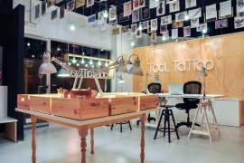 Tattoo salono interjeras