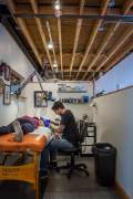 Tattoo salono interjeras